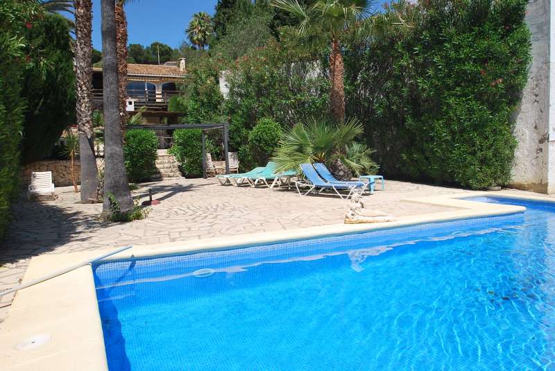 Ferienhaus zu  mieten Moraira Baladrar privater Pool  Sirena - Benissa